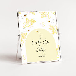 Póster Abejas de burbujas minimalistas Cartas y regalos c