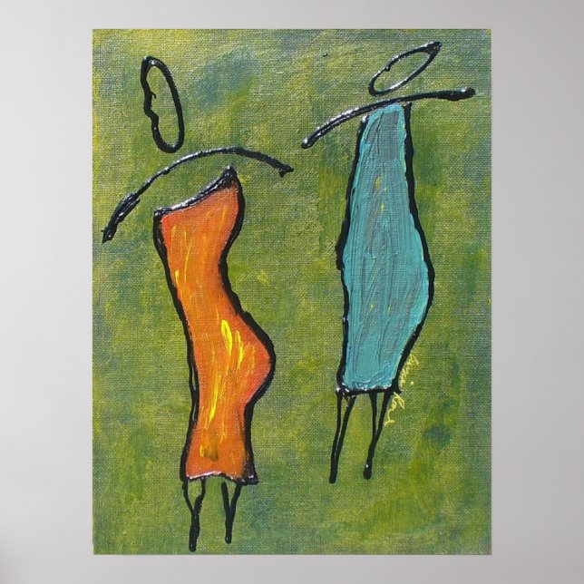 Póster Abena y Ajambo (Frente)