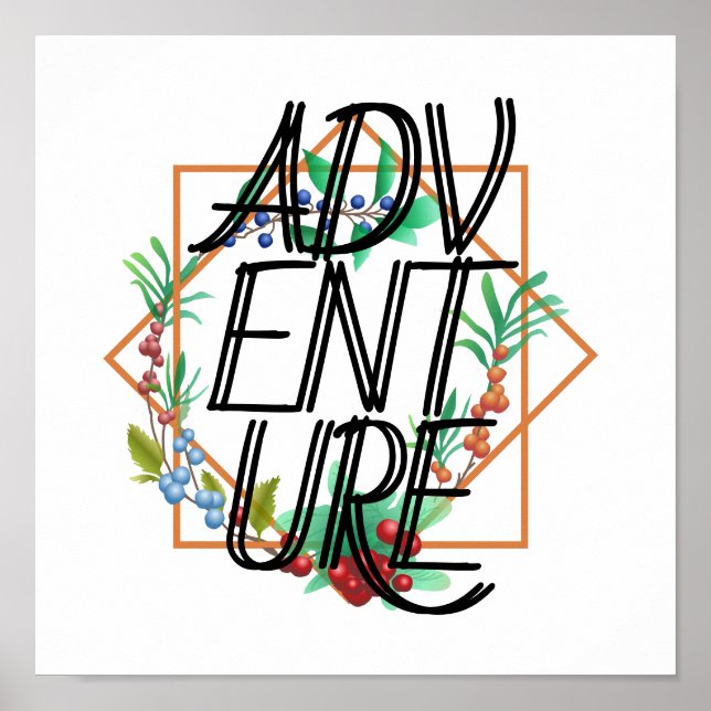 Póster Abenteuer Postkarte (Frente)