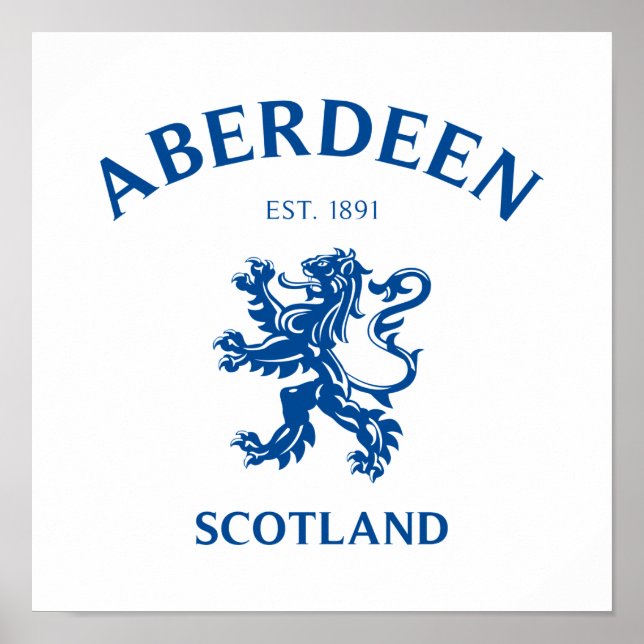 PÓSTER ABERDEEN (Frente)