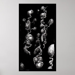 Póster Aberraciones flotantes