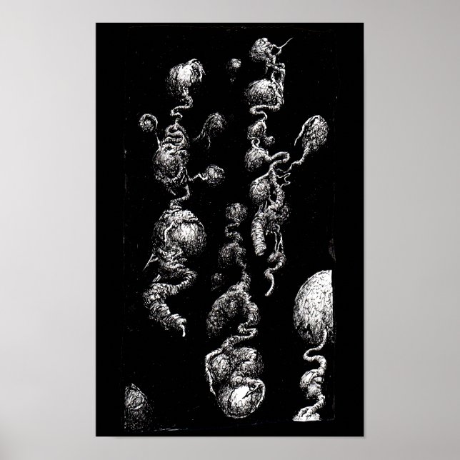 Póster Aberraciones flotantes (Frente)