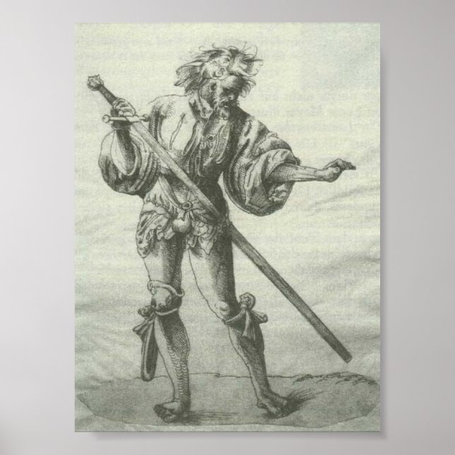 Póster Abgerissener Krieger (Frente)