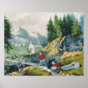 Póster ABH California Gold Rush
