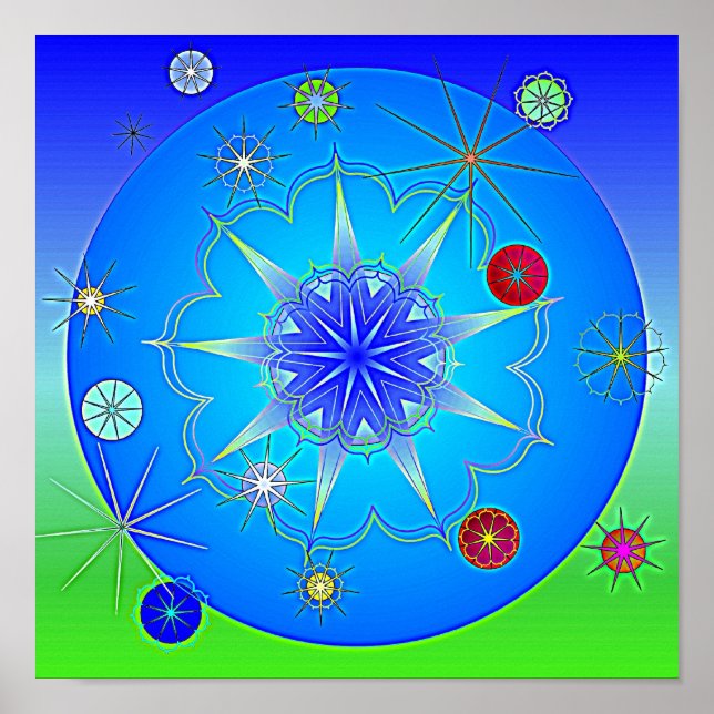 Póster Abha Reino (Frente)