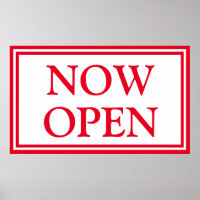 Abierto el Negocio Blanco Rojo