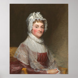 Póster Abigail Adams - Gilbert Stuart Fine Art Poster