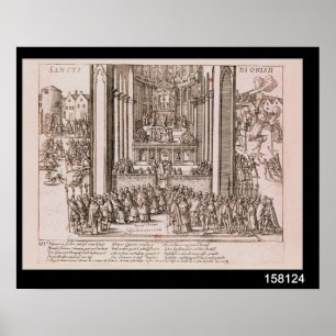 Póster Abjuración de Enrique IV