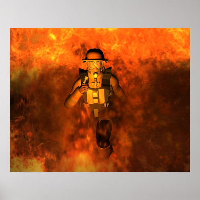 Póster Ablaze Poster (Frente)