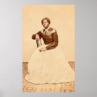 Póster Abolicionista de los ferrocarriles subterráneos Ha