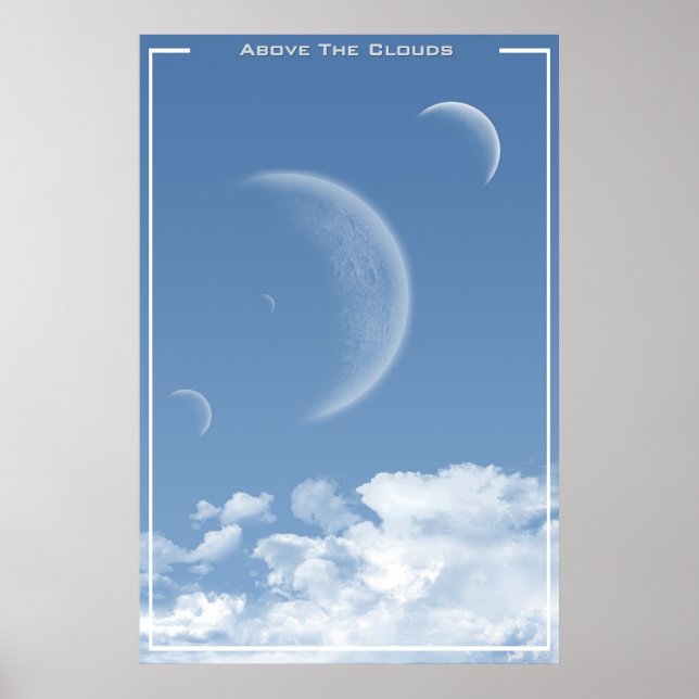 Póster Above The Clouds (Frente)