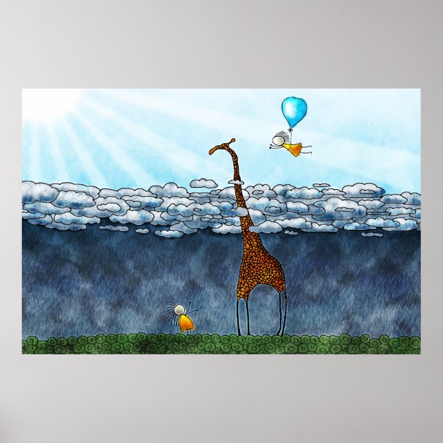 Póster Above The Clouds (Frente)