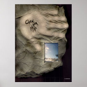 Póster Abra su mente