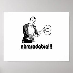 Póster Abracadabra Magician