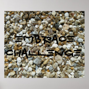 Póster Abrace Challenge.