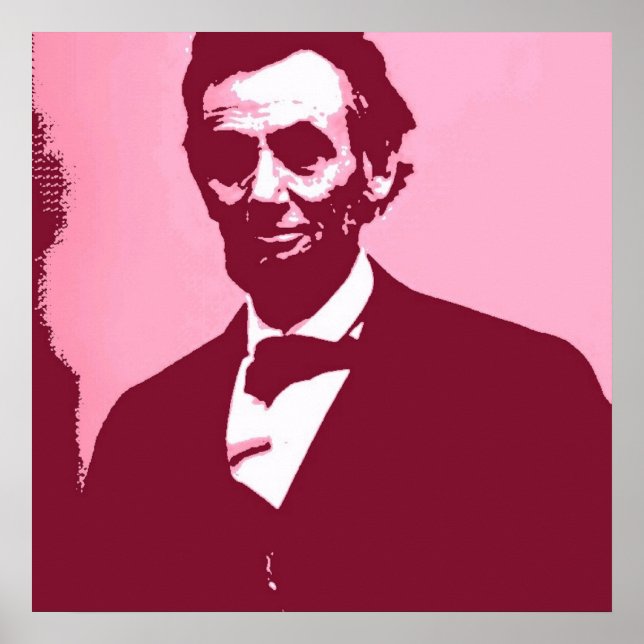 Póster Abraham Lincoln (Frente)