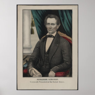 Póster Abraham Lincoln
