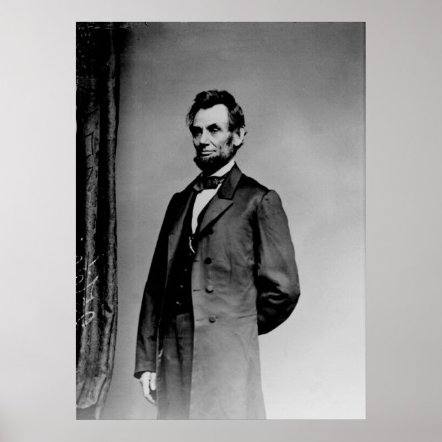 Póster Abraham Lincoln (Frente)