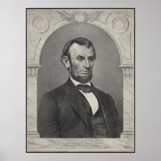 Póster Abraham Lincoln (Frente)