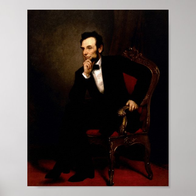 Póster Abraham Lincoln (Frente)