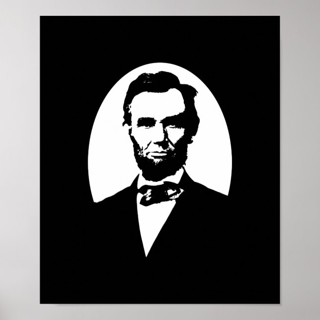 Póster Abraham Lincoln (Frente)