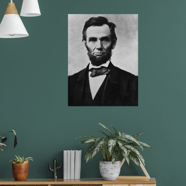 Póster Abraham Lincoln: 16º presidente de América (Salón 1)
