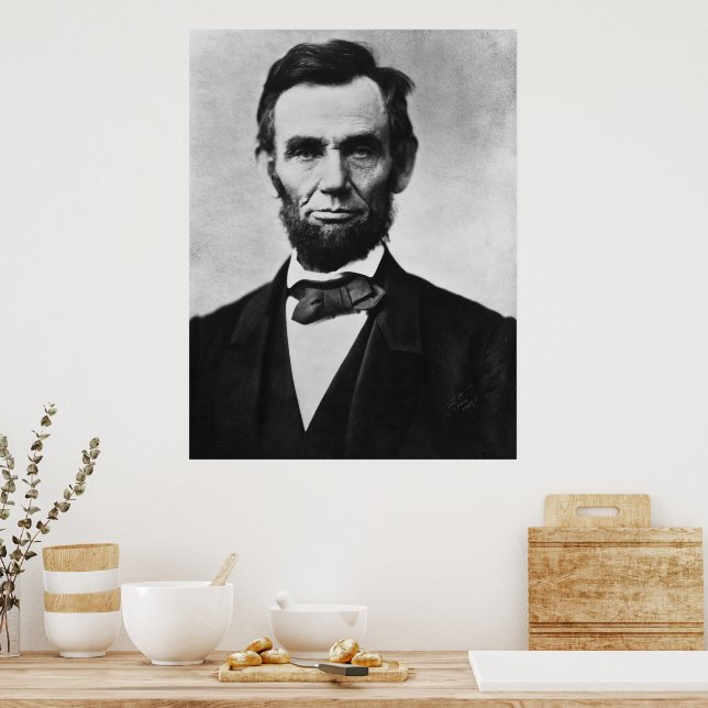 Póster Abraham Lincoln: 16º presidente de América (Cocina)
