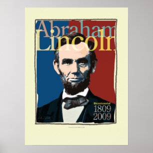 Póster Abraham Lincoln Bicentenario Poster