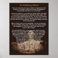 Abraham Lincoln - El discurso de Gettysburg