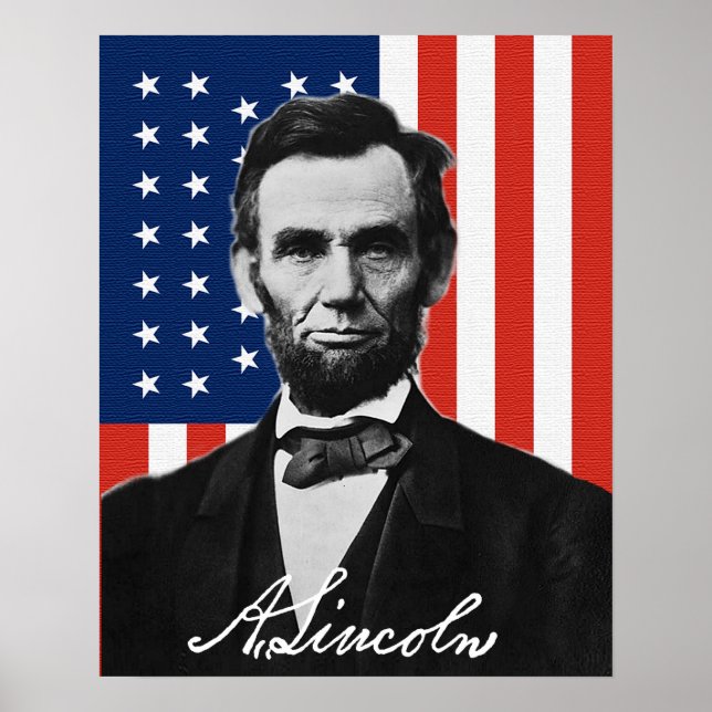Póster Abraham Lincoln Poster (Frente)