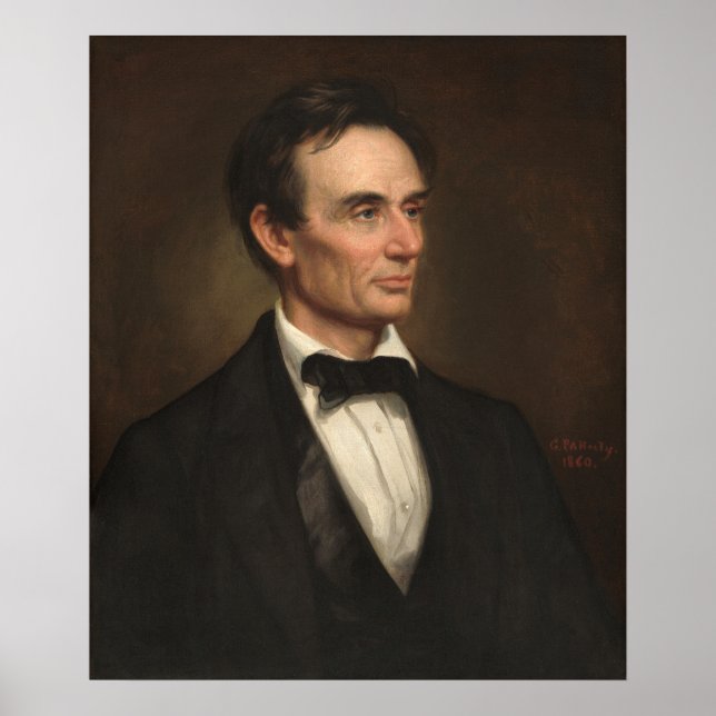 Póster Abraham Lincoln - Poster Bella Artes de George Hea (Frente)