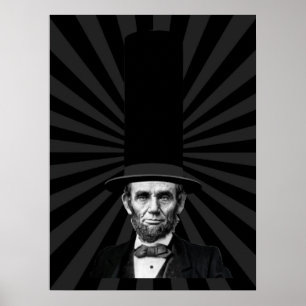 Póster Abraham Lincoln Presidential Fashion Statement