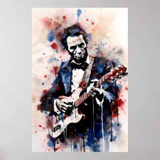 Póster Abraham Lincoln Shredding