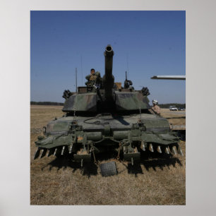 Póster Abrams M1-A1