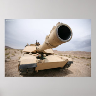 Póster Abrams M1A1