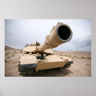 Póster Abrams M1A1