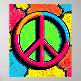 Póster Abraza la Paz Interior y la Alegría