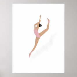 Póster Abrázame cerca pequeño bailarín!