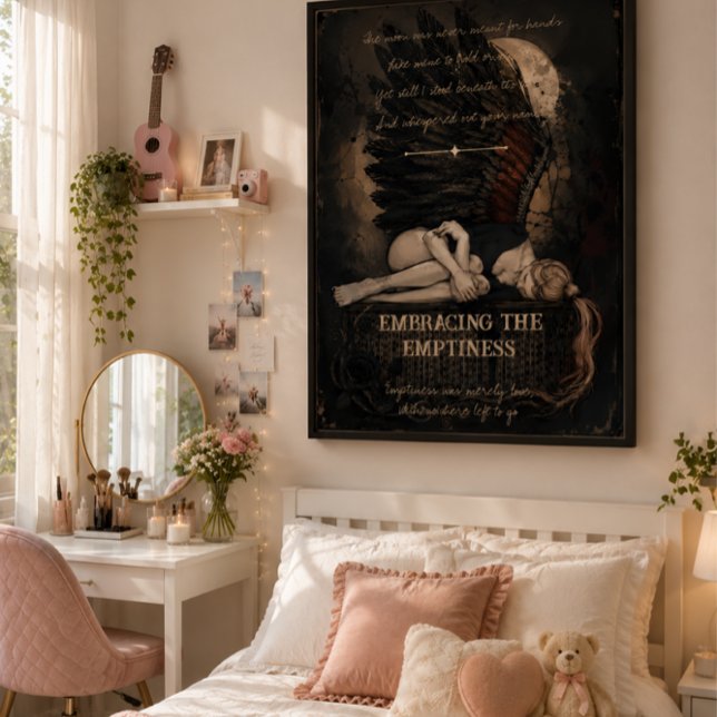 Póster Abrazando el Vacío Dark Romántico Gótico   (Subido por el creador)