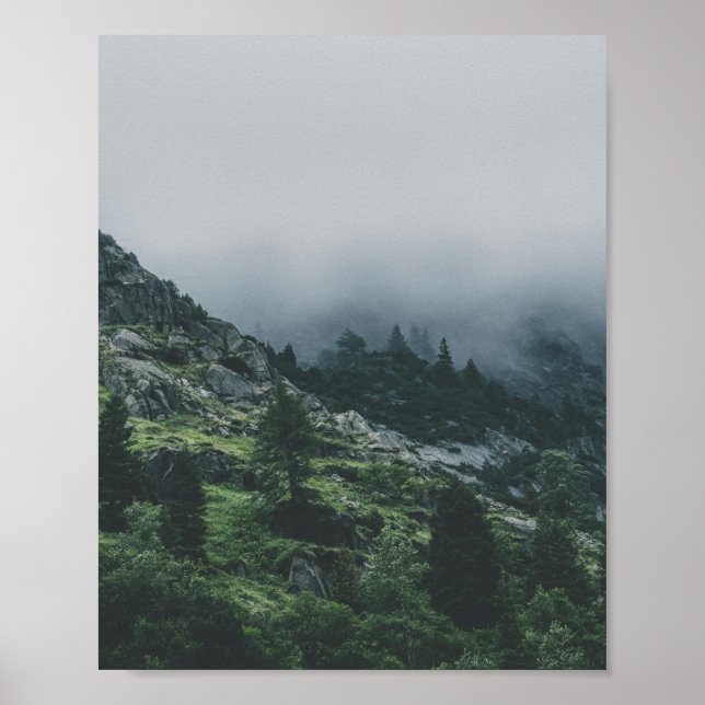 Póster Abrazar la belleza de la naturaleza (Frente)