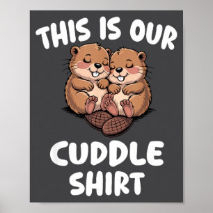 Póster Abrazar Lindo Para Parejas Divertido Romántico