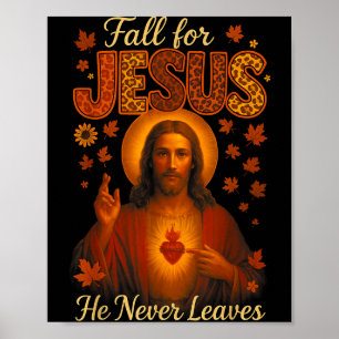 Póster Abrazo Cae Por Jesús Él Nunca Deja Camiseta Cristi