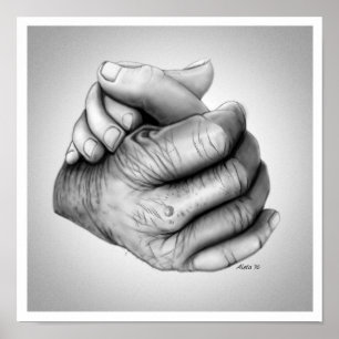 Póster Abrazo de Aleta