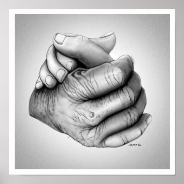 Póster Abrazo de Aleta (Frente)