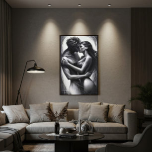 Póster Abrazo Eterno