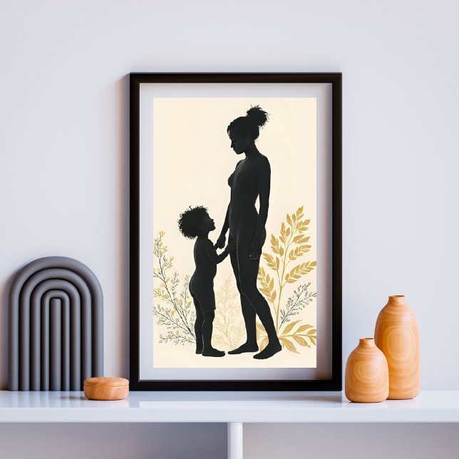 Póster Abrazo interminable: madre e hijo (Subido por el creador)