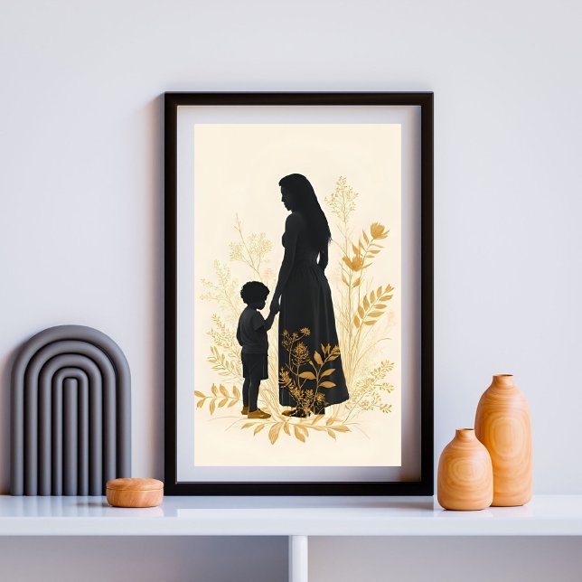 Póster Abrazo interminable – Madre e hijo IV (Subido por el creador)