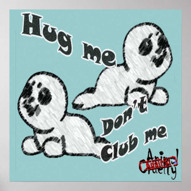 Póster Abrazo, no Poster de Club (Frente)