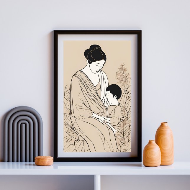 Póster Abrazo Silencioso de Madre (Subido por el creador)