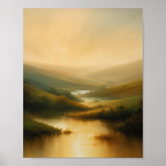 Póster Abrazo tranquilo (Frente)